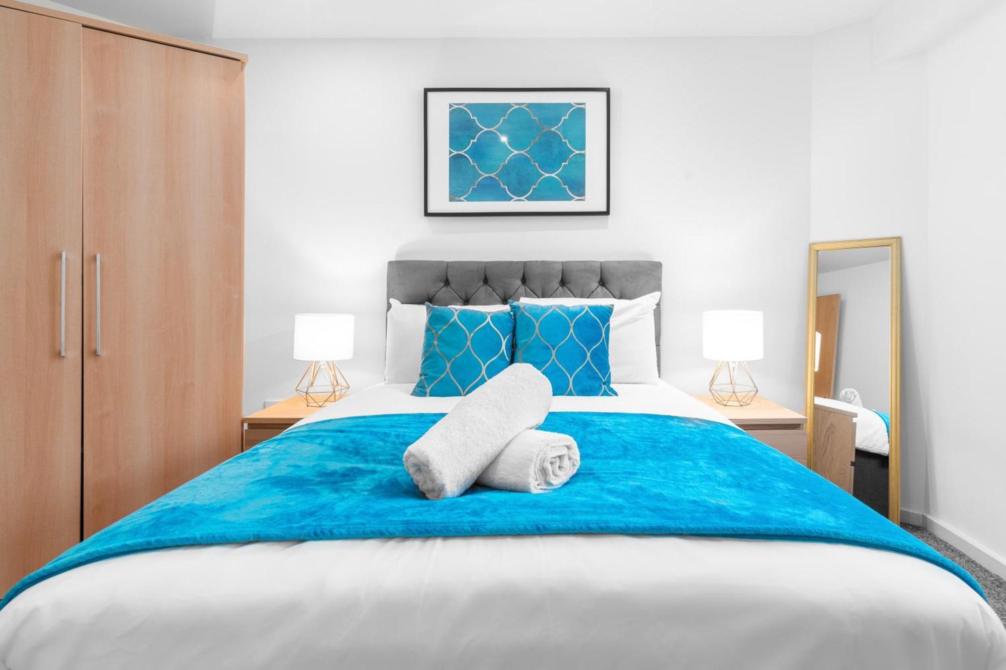 City Centre Apartment - 2 Bedroom - Secure Parking - Top Rated - 201M Birmingham Eksteriør bilde