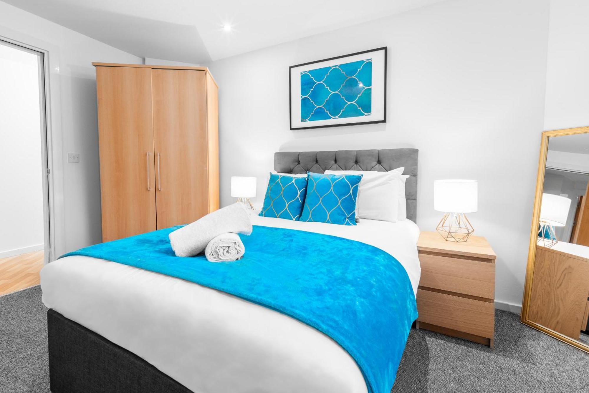 City Centre Apartment - 2 Bedroom - Secure Parking - Top Rated - 201M Birmingham Eksteriør bilde